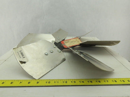 VC 91036501 21" Industrial 6 Blade Aluminum 30° Fan Wheel 2-5/8" Center