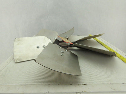 VC 91036501 21" Industrial 6 Blade Aluminum 30° Fan Wheel 2-5/8" Center