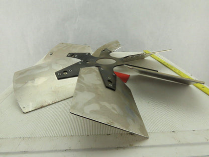VC 91036501 21" Industrial 6 Blade Aluminum 30° Fan Wheel 2-5/8" Center