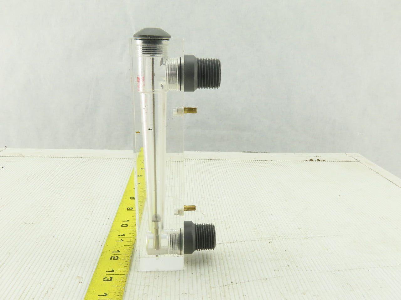 King Instrument K75-03-0112 Acrylic Liquid Read Float 1 GPM Meter