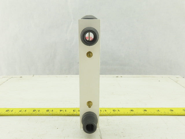 King Instrument K75-03-0112 Acrylic Liquid Read Float 1 GPM Meter