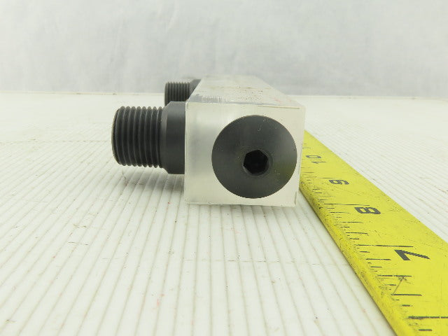 King Instrument K75-03-0112 Acrylic Liquid Read Float 1 GPM Meter
