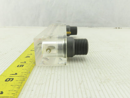 King Instrument K75-03-0112 Acrylic Liquid Read Float 1 GPM Meter