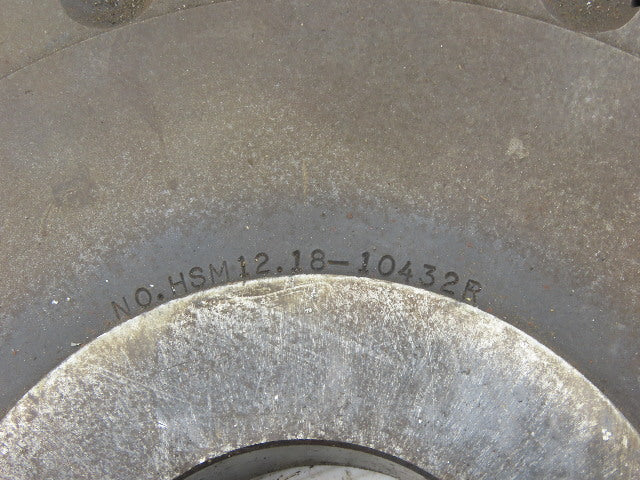 Dijet HSM12.18-10432R 12" Indexable Face Shell Mill RH 76mm Arbor 18 Flute