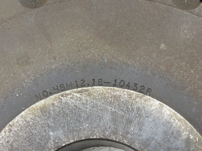 Dijet HSM12.18-10432R 12" Indexable Face Shell Mill RH 76mm Arbor 18 Flute