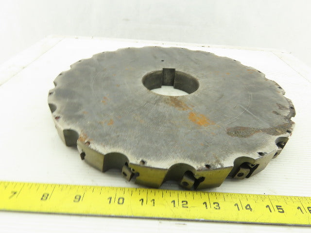 Dijet HSM12.18-10432R 12" Indexable Face Shell Mill RH 76mm Arbor 18 Flute