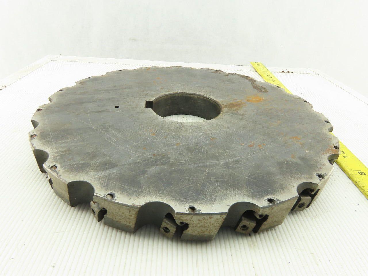 Dijet HSM12.18-10432R 12" Indexable Face Shell Mill RH 76mm Arbor 18 Flute