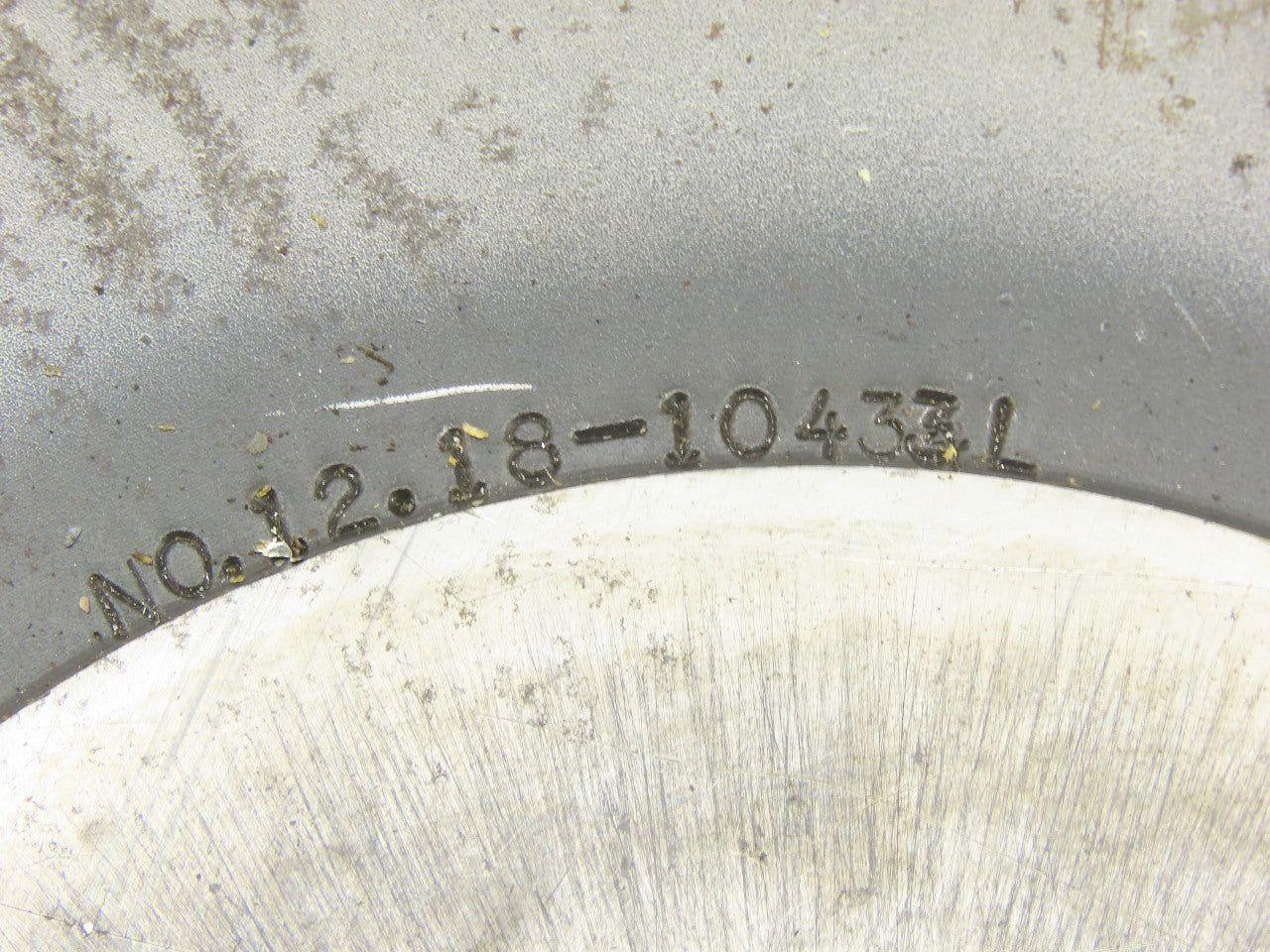 Dijet HSM12.18-10432L 12" Indexable Face Shell Mill LH 76mm Arbor 18 Flute