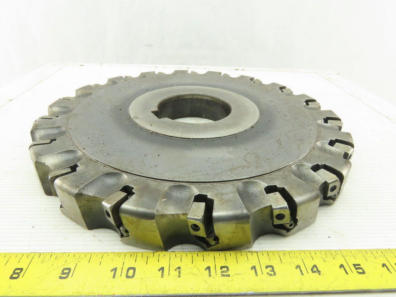 Dijet HSM12.18-10432L 12" Indexable Face Shell Mill LH 76mm Arbor 18 Flute