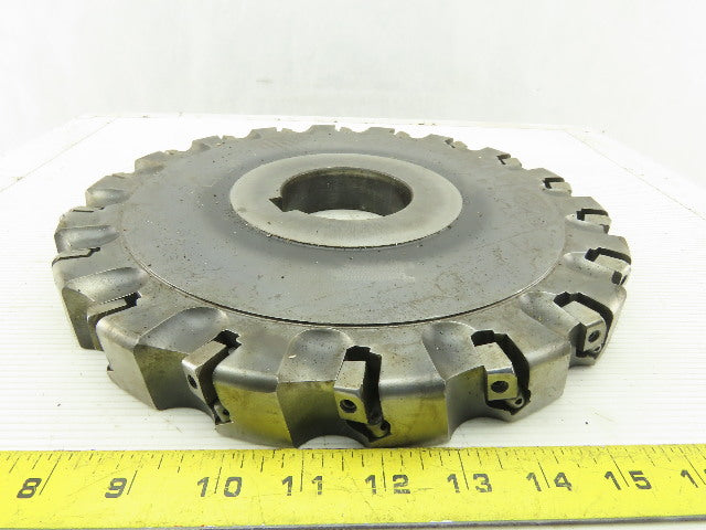 Dijet HSM12.18-10432L 12" Indexable Face Shell Mill LH 76mm Arbor 18 Flute