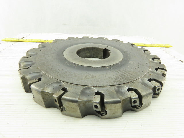 Dijet HSM12.18-10432L 12" Indexable Face Shell Mill LH 76mm Arbor 18 Flute