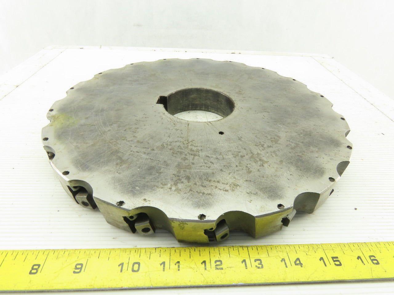 Dijet HSM12.18-10432L 12" Indexable Face Shell Mill LH 76mm Arbor 18 Flute