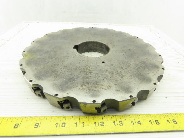 Dijet HSM12.18-10432L 12" Indexable Face Shell Mill LH 76mm Arbor 18 Flute