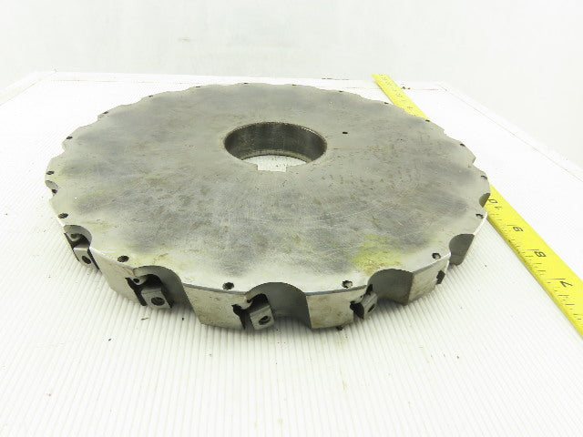 Dijet HSM12.18-10432L 12" Indexable Face Shell Mill LH 76mm Arbor 18 Flute