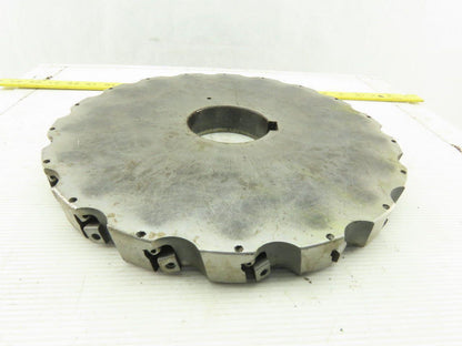 Dijet HSM12.18-10432L 12" Indexable Face Shell Mill LH 76mm Arbor 18 Flute