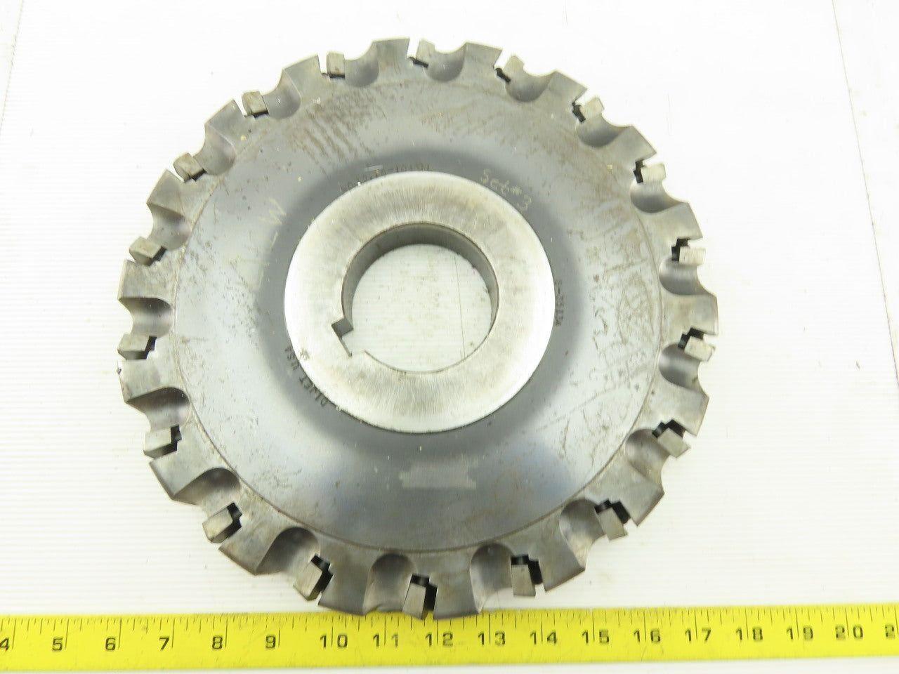 Dijet HSM12.18-10432L 12" Indexable Face Shell Mill LH 76mm Arbor 18 Flute