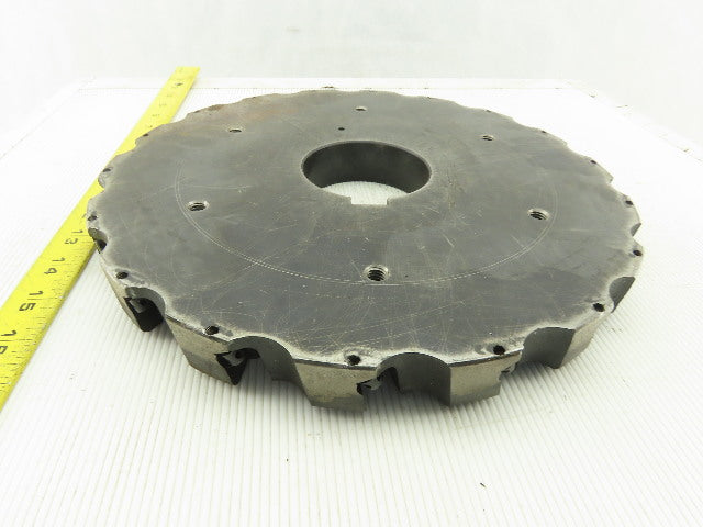 Dijet HSM12.18-10432L 12" Indexable Face Shell Mill LH 76mm Arbor 18 Flute