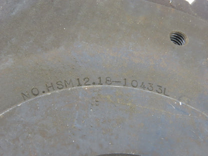 Dijet HSM12.18-10432L 12" Indexable Face Shell Mill LH 76mm Arbor 18 Flute