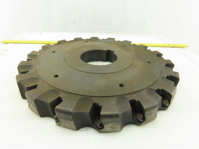 Dijet HSM12.18-10432L 12" Indexable Face Shell Mill LH 76mm Arbor 18 Flute