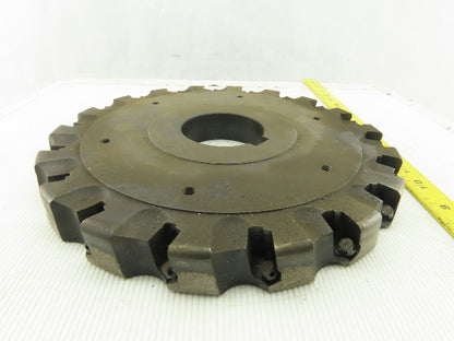 Dijet HSM12.18-10432L 12" Indexable Face Shell Mill LH 76mm Arbor 18 Flute