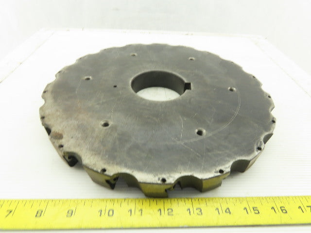 Dijet HSM12.18-10432L 12" Indexable Face Shell Mill LH 76mm Arbor 18 Flute