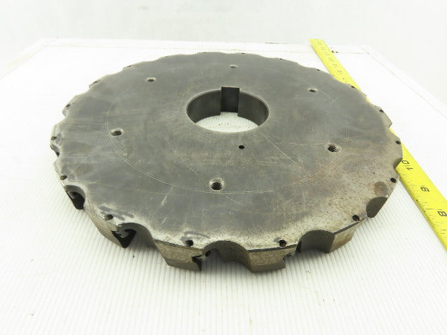 Dijet HSM12.18-10432L 12" Indexable Face Shell Mill LH 76mm Arbor 18 Flute