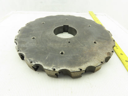 Dijet HSM12.18-10432L 12" Indexable Face Shell Mill LH 76mm Arbor 18 Flute