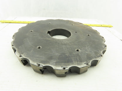 Dijet HSM12.18-10432L 12" Indexable Face Shell Mill LH 76mm Arbor 18 Flute