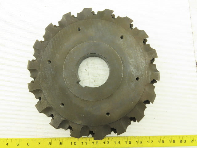 Dijet HSM12.18-10432L 12" Indexable Face Shell Mill LH 76mm Arbor 18 Flute