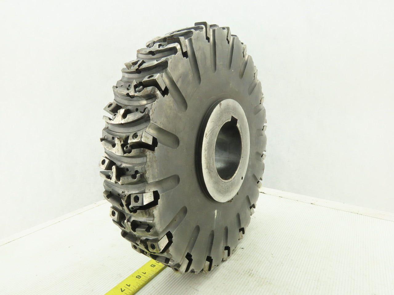 Dijet 12" Indexable Face Shell Mill Cutter 76mm Arbor 36 Flute