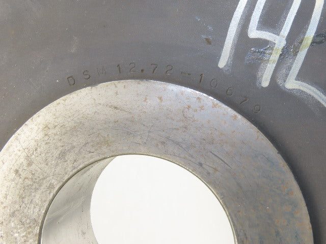 Dijet DSM12.72-10679 12" Indexable Face Shell Mill Cutter 76mm Arbor 72 Flute