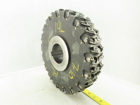 Dijet DSM12.72-10679 12" Indexable Face Shell Mill Cutter 76mm Arbor 72 Flute