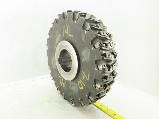 Dijet DSM12.72-10679 12" Indexable Face Shell Mill Cutter 76mm Arbor 72 Flute