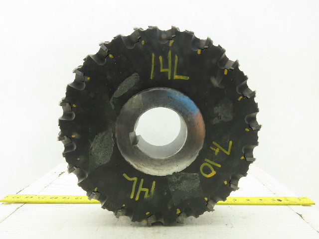 Dijet DSM12.72-10679 12" Indexable Face Shell Mill Cutter 76mm Arbor 72 Flute