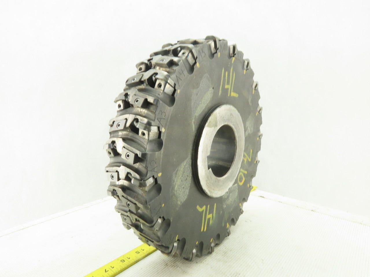 Dijet DSM12.72-10679 12" Indexable Face Shell Mill Cutter 76mm Arbor 72 Flute