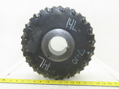 Dijet DSM12.72-10679 12" Indexable Face Shell Mill Cutter 76mm Arbor 72 Flute