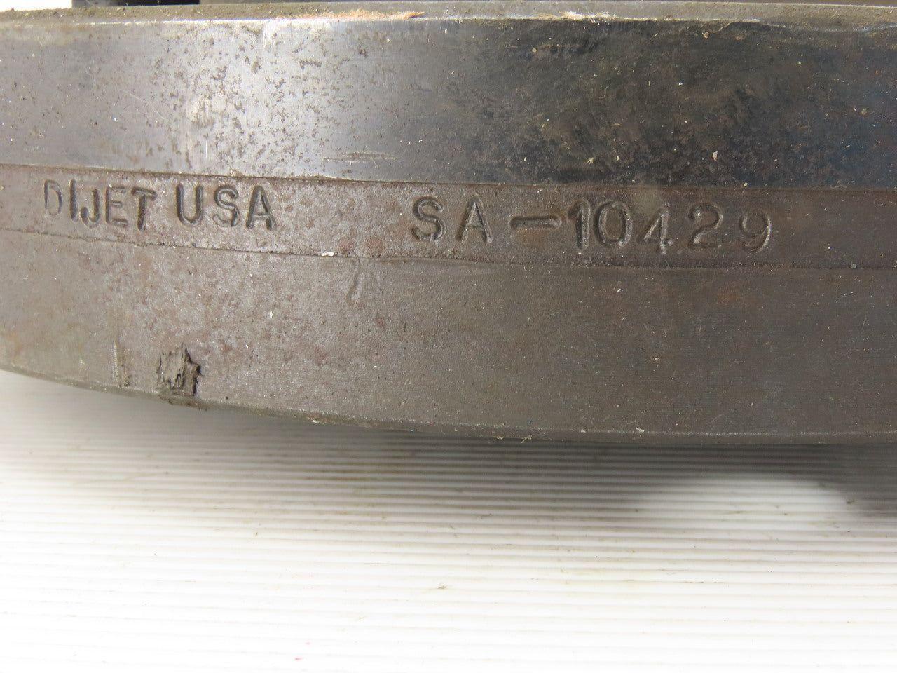 DiJet SA-10429 9" Diameter Shell Mill Tool Holder 3" Arbor