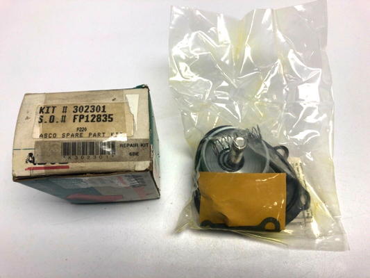Asco Red Hat Valve Repair Rebuild Kit 302301