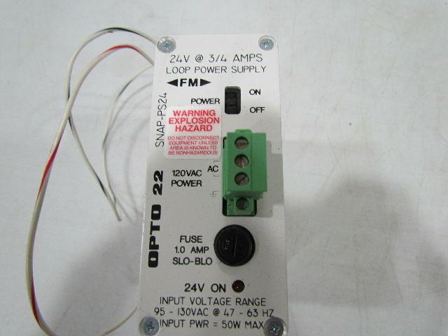 Opto 22 Snap-PS24 24VDC Power supply