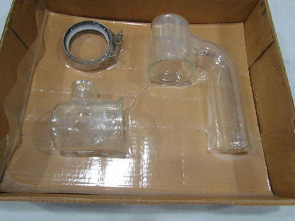 O-I/Schott Process Systems 6710-1515 -1530 Glass Swivel Drum P- Trap 1-1/2"x3"