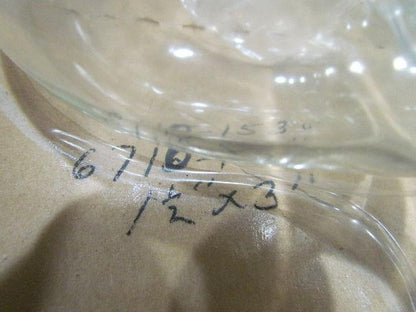 O-I/Schott Process Systems 6710-1515 -1530 Glass Swivel Drum P- Trap 1-1/2"x3"