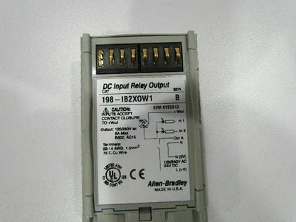 Allen Bradley 198-IB2XOW1/B DC Input Relay Output Series B