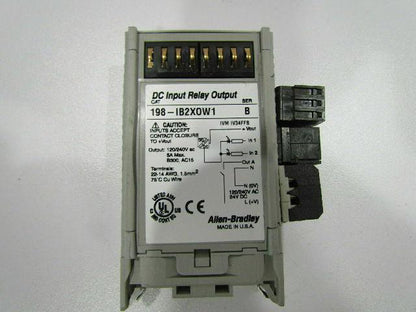 198-IB2XOW1/B Input Relay Output Series B
