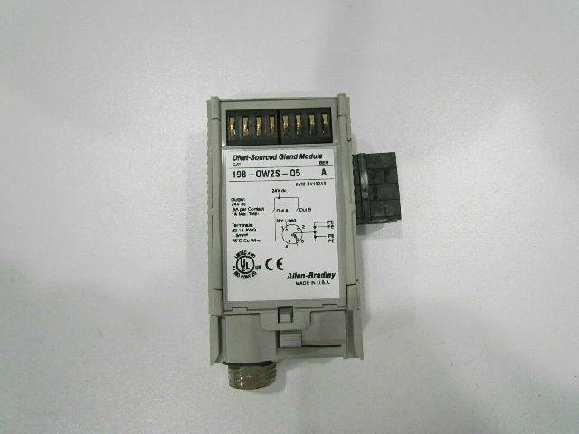 198-OW2S-Q5/A DNet-Sourced Gland Module 24VDC .5A Series A