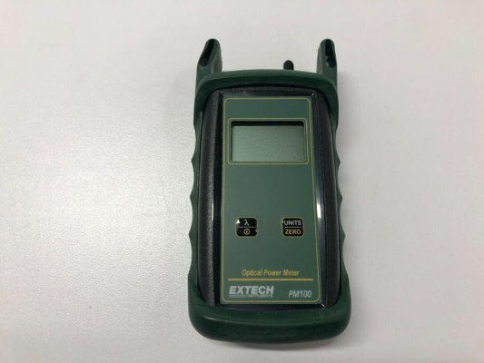 Extech Instruments PM100 Fiber Optic Power Meter 9VDC W/AC Adapter