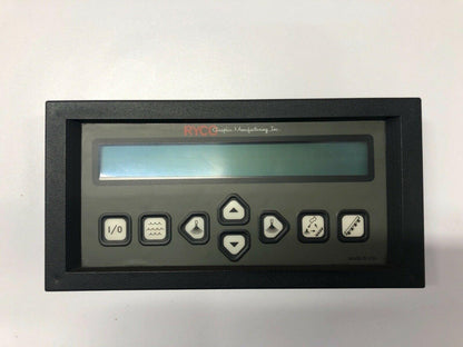 Ryco 150A-382 Display Keypad 30VDC/24VAC 0.60A RMS