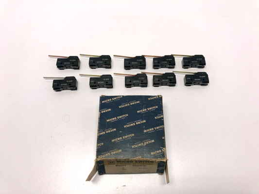 Honeywell Micro Switch YZ-2RW Limit Switch 15A-125 250 480 VAC Lot of 10