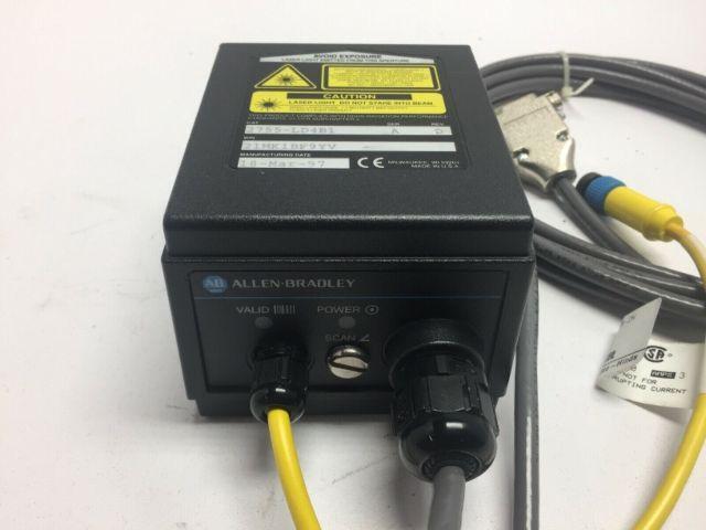 Allen Bradley 2755-LD4B1/A Laser Scanner Bar Code Reader Series A Rev D
