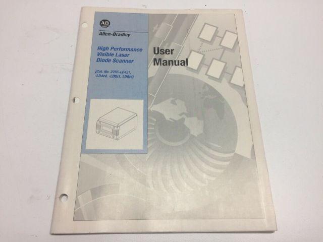 Allen Bradley 2755-LD4B1/A Laser Scanner Bar Code Reader Series A Rev D