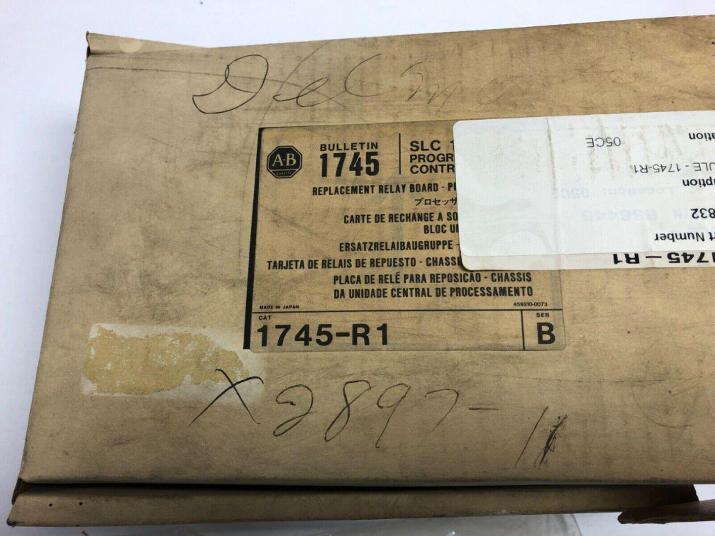 Allen Bradley 1745-R1 /B Replacement Relay Board Series B